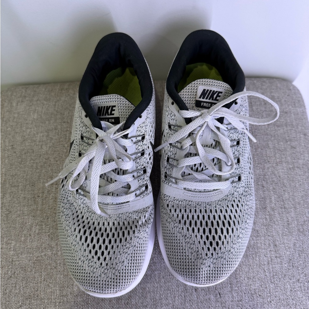 Nike Free RN White Sneakers